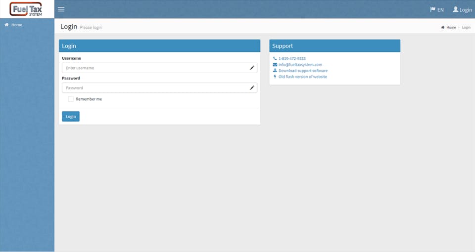 Fuel Tax System Screenshot 1