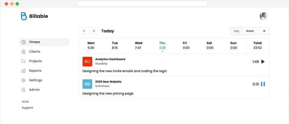 Billable Screenshot 1