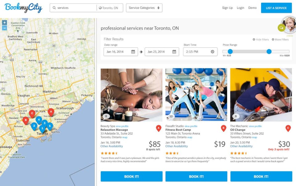 BookmyCity Screenshot 1