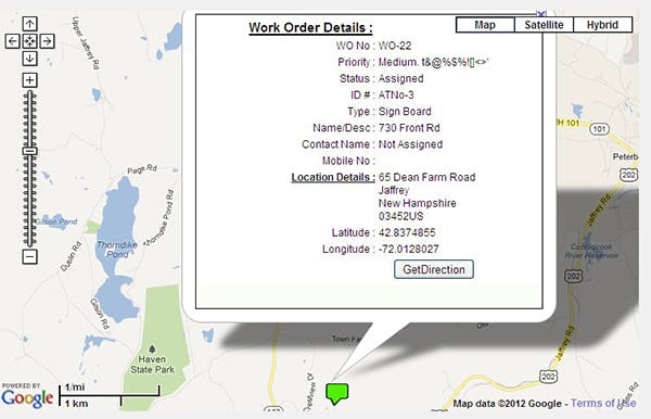 WebDPW Screenshot 1