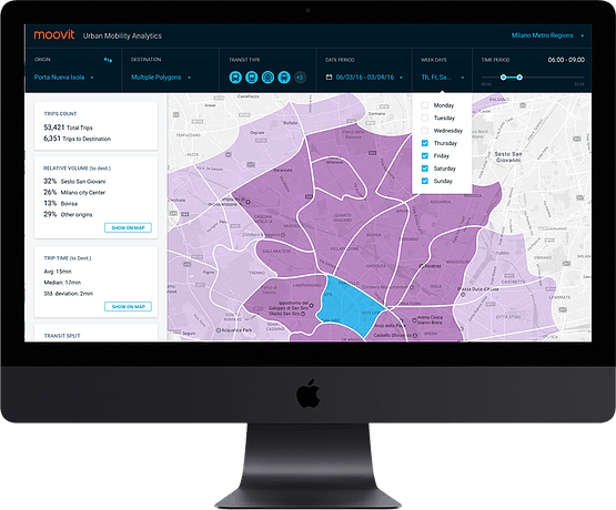 Moovit MaaS Solution Screenshot 2