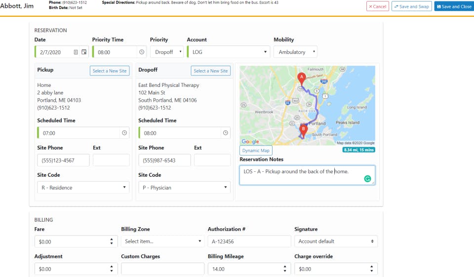 TripMaster Screenshot 2