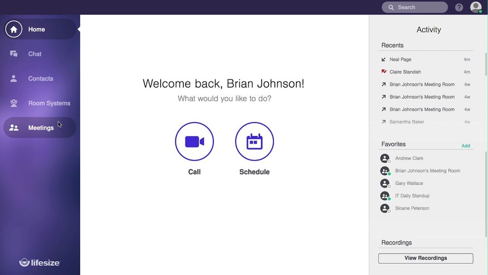 Lifesize Screenshot 1