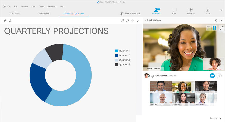 Cisco Webex Meetings Screenshot 3