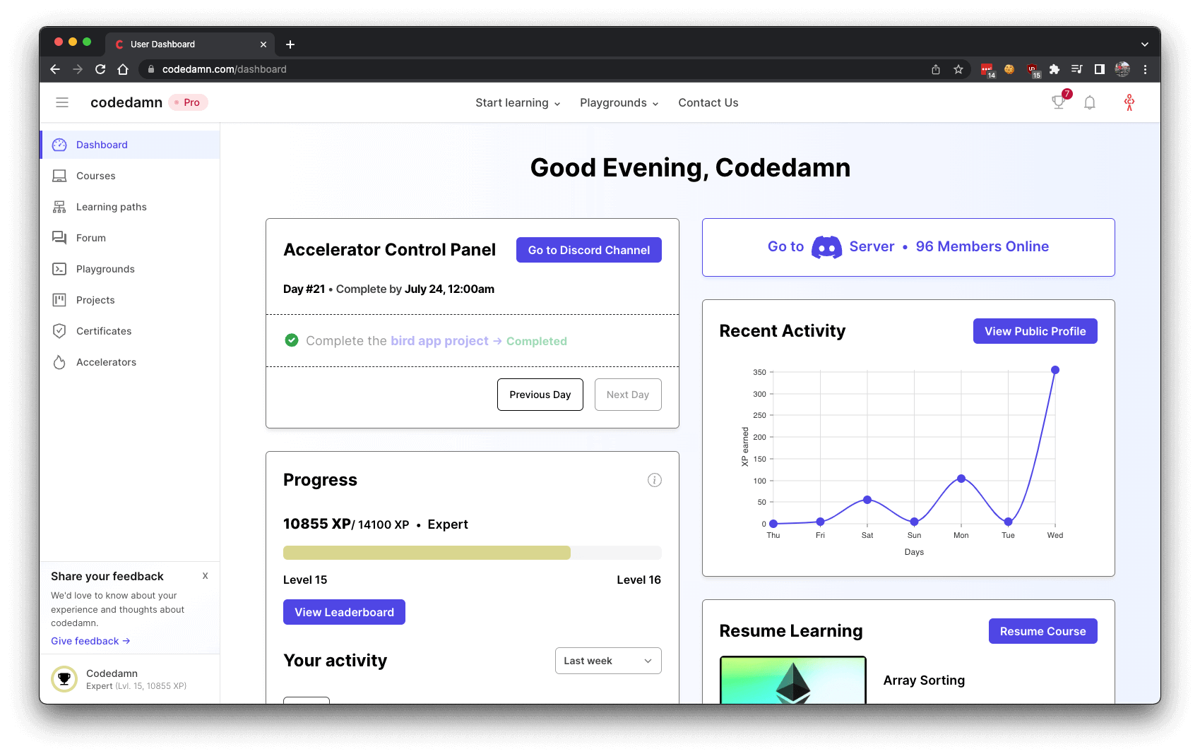 Codedamn Create Screenshot 1