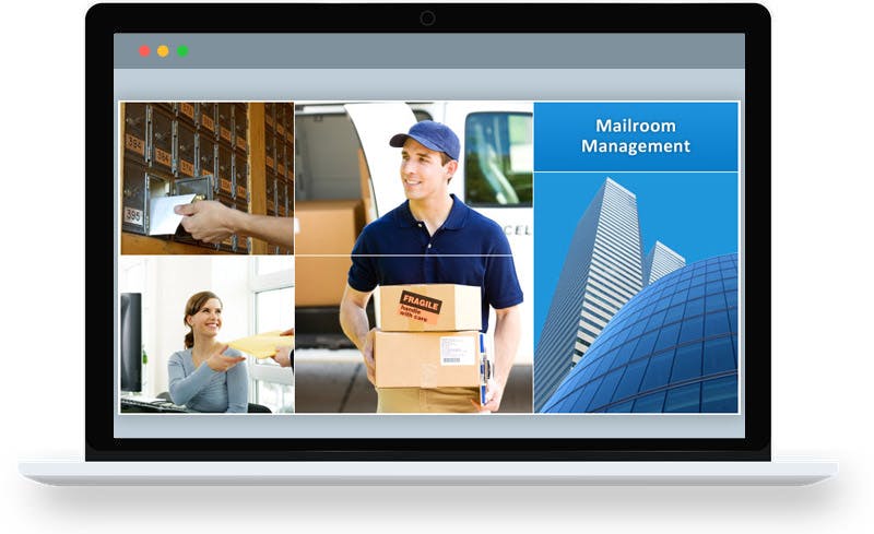 eFACiLiTY Mailroom Management System Screenshot 1