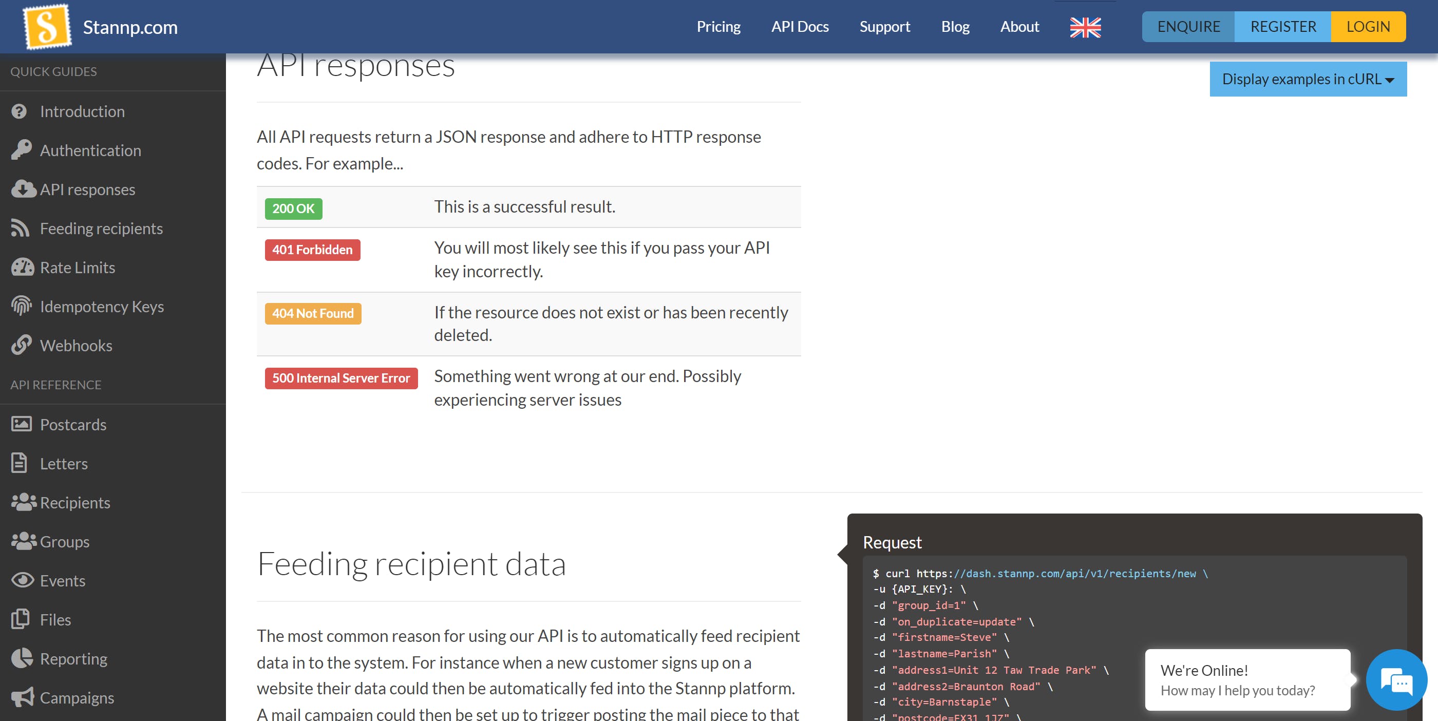 Stannp Screenshot 3