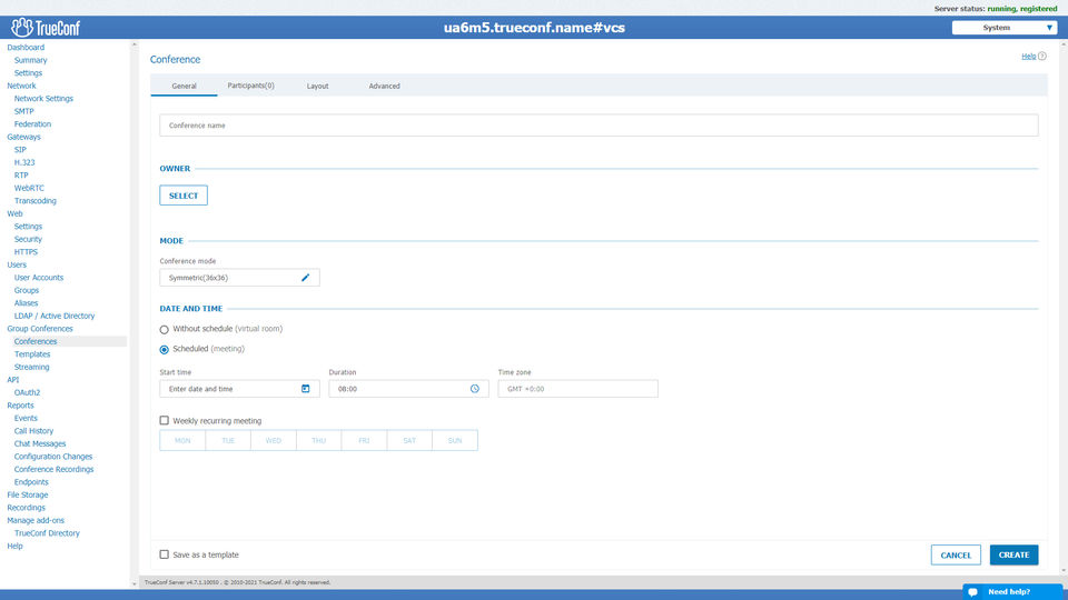 TrueConf Server Screenshot 9