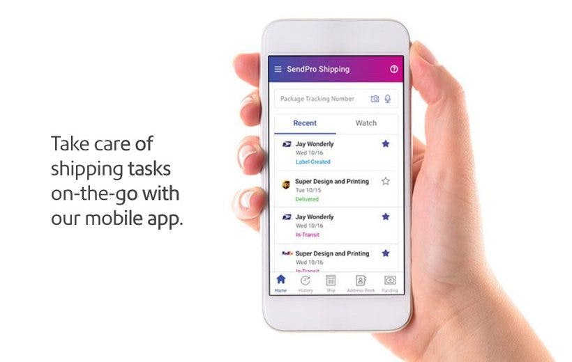 SendPro Online Screenshot 1