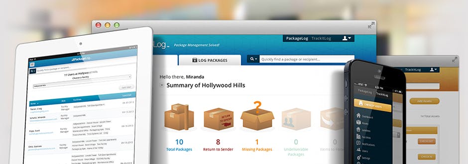 PackageLog Screenshot 1