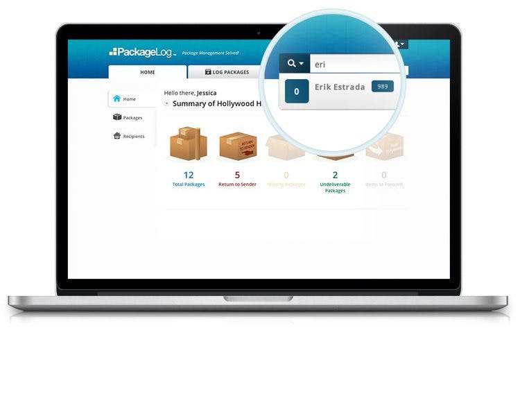 PackageLog Screenshot 2