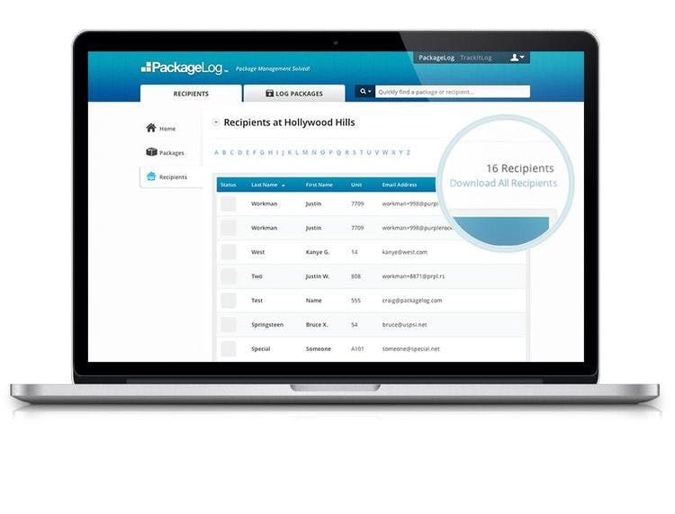 PackageLog Screenshot 3