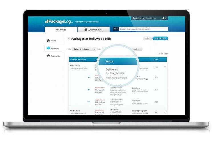 PackageLog Screenshot 4