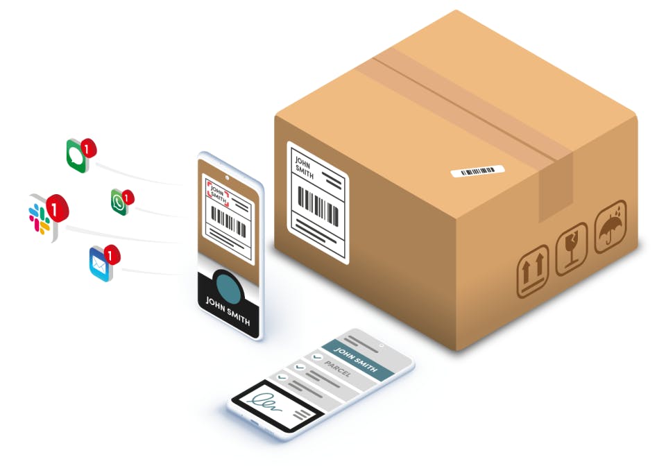 Parcel Tracker Mailroom Screenshot 1