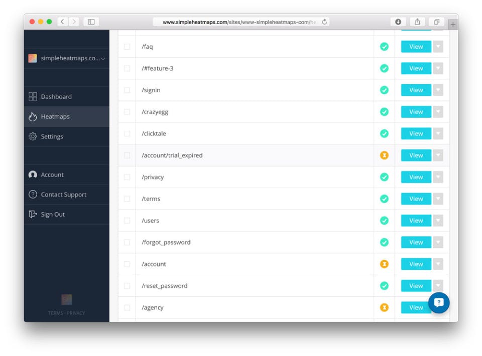 SimpleHeatmaps Screenshot 2