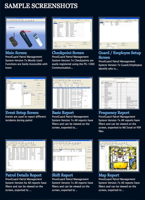 ProxiGuard Patrol Management Screenshot 1