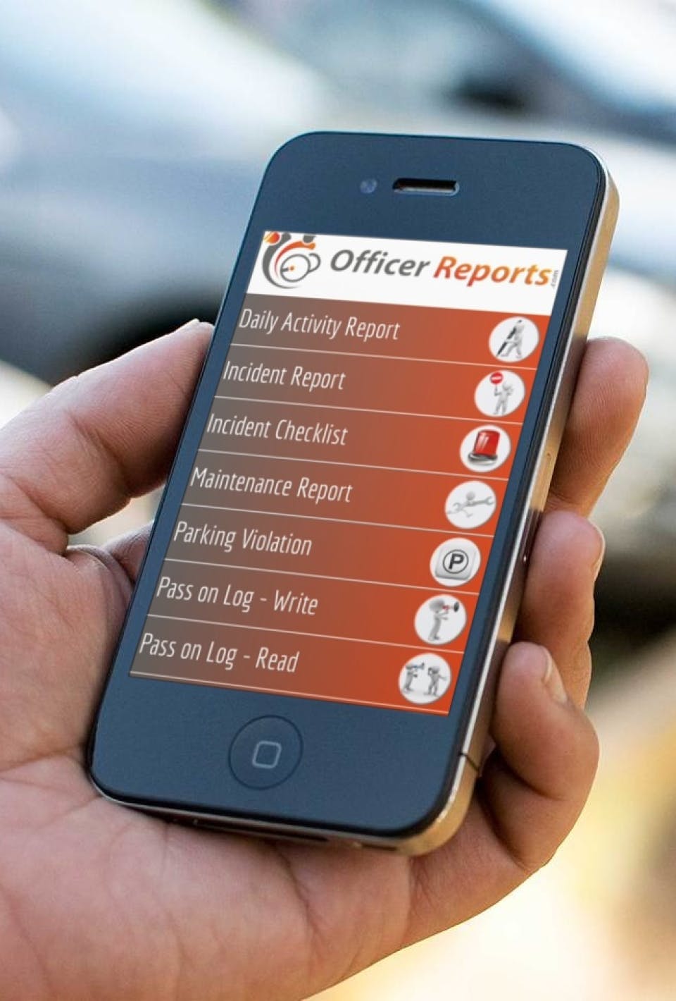 OfficerReports.com Screenshot 1