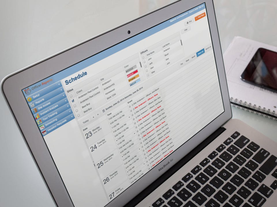 OfficerReports.com Screenshot 3