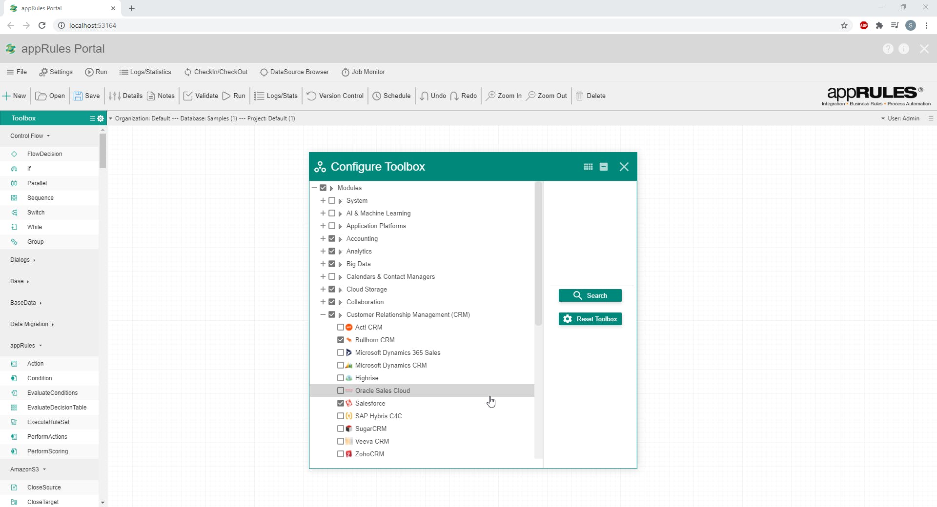 appRules Portal Screenshot 4