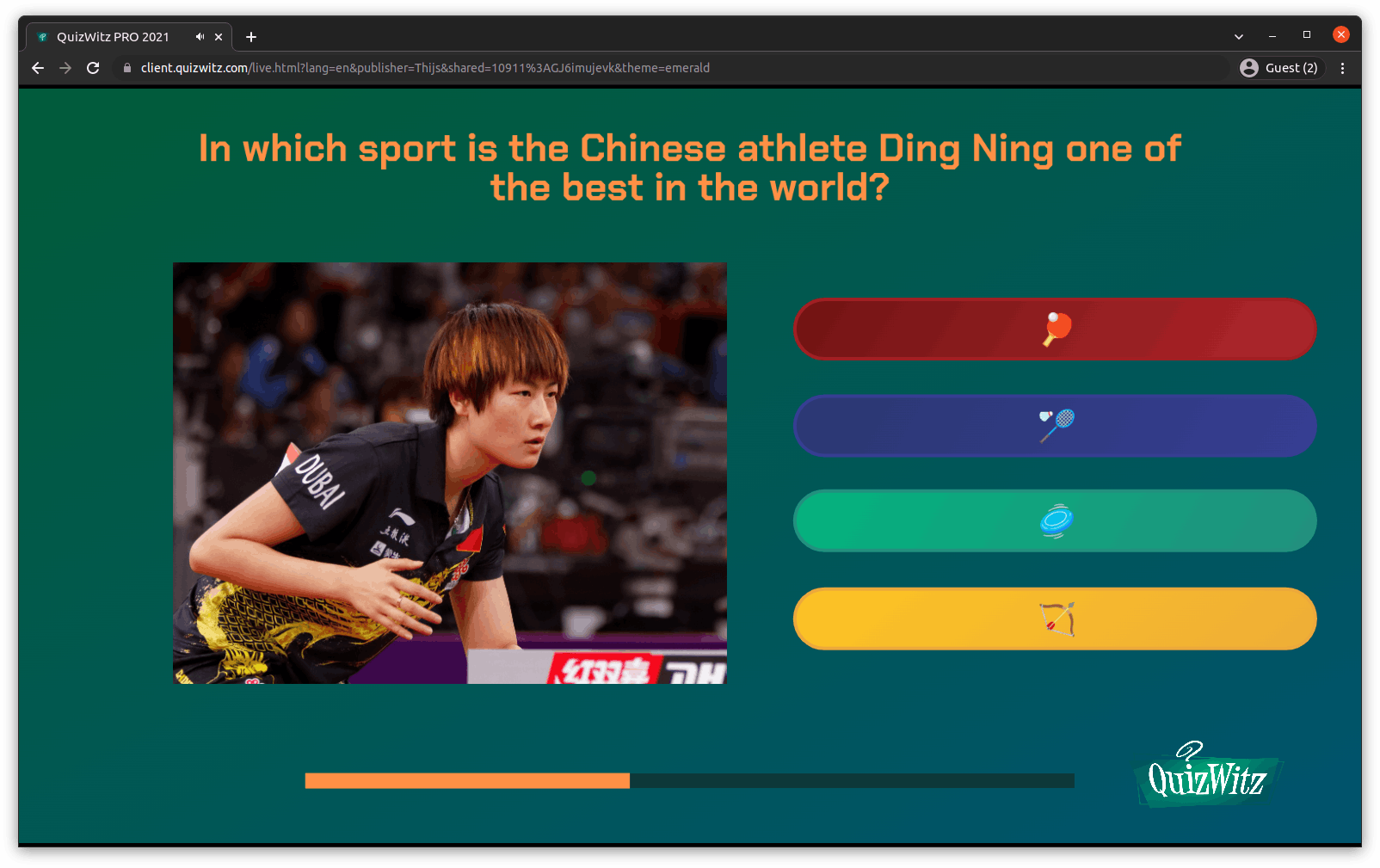 QuizWitz Screenshot 2