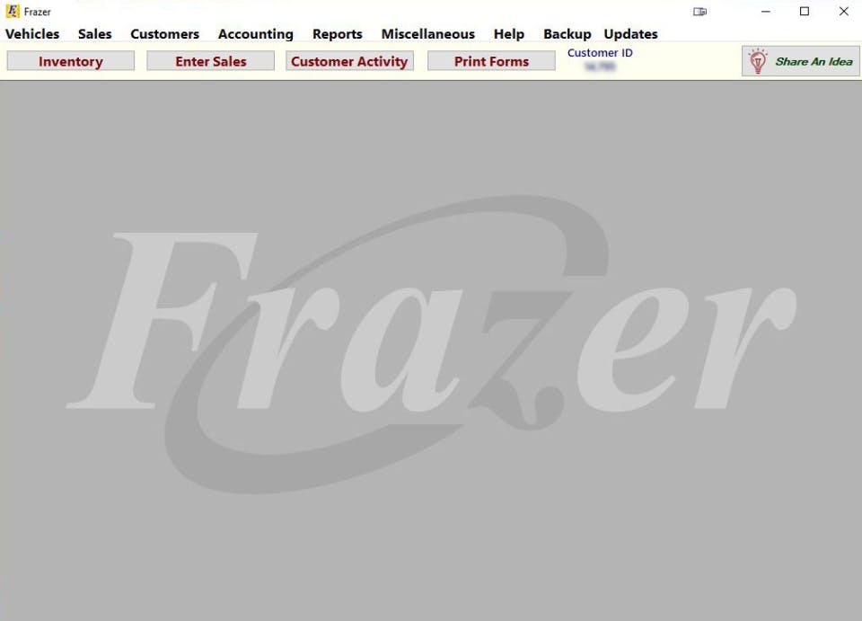 Frazer Screenshot 2
