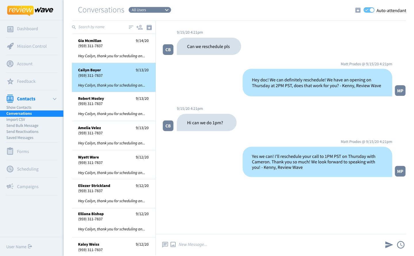 Review Wave Screenshot 2