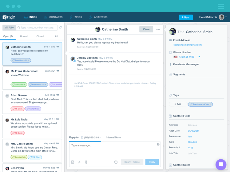 Zingle Screenshot 1