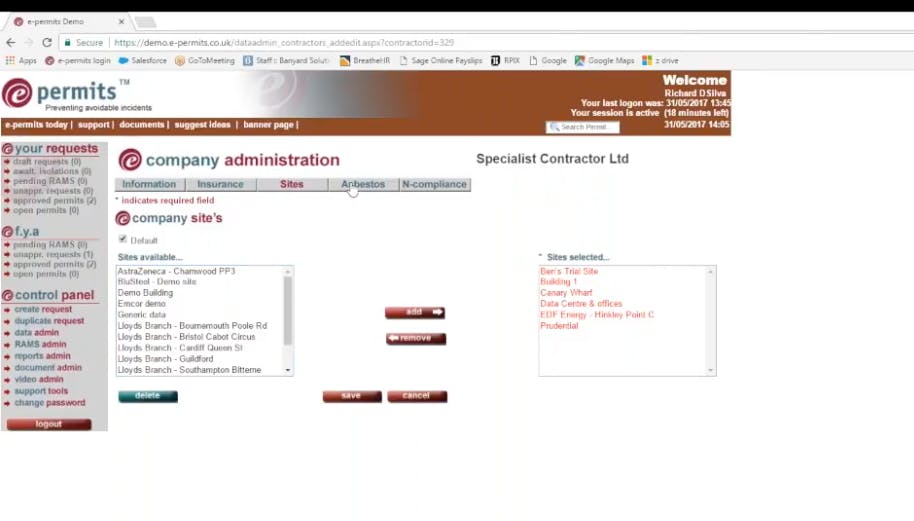 Banyard Solutions e-permits Screenshot 3