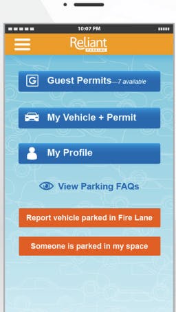 Reliant Parking Screenshot 1