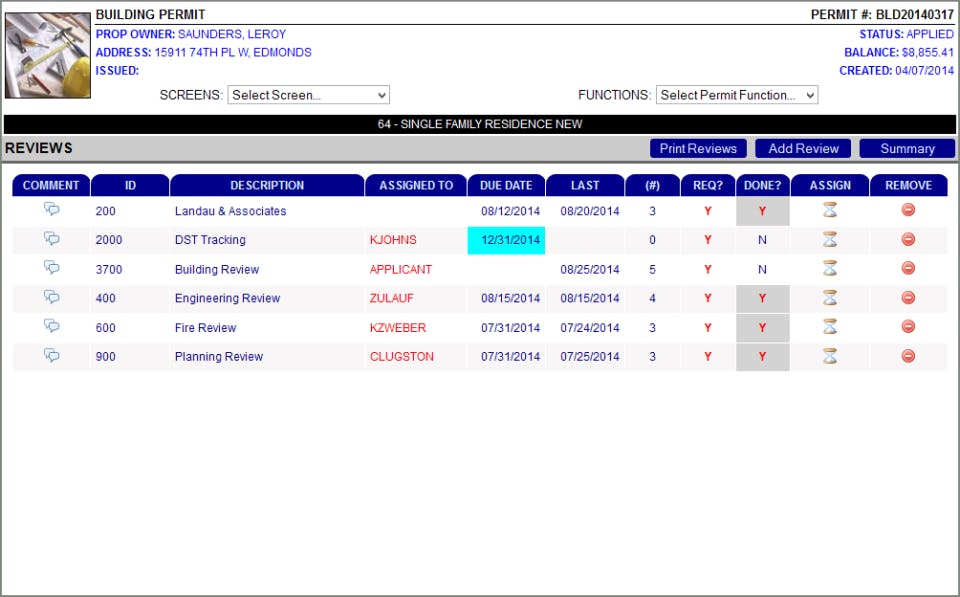 PermitTrax Screenshot 5