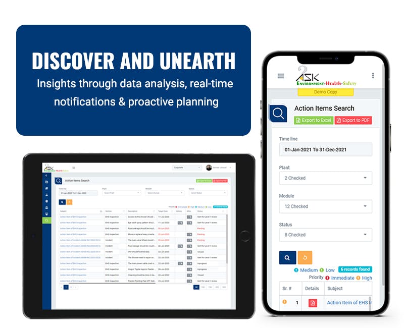 ASK-EHS Safety Management Software Screenshot 2