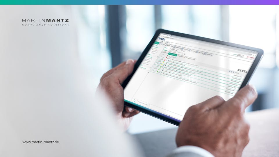GEORG Compliance Manager Screenshot 3