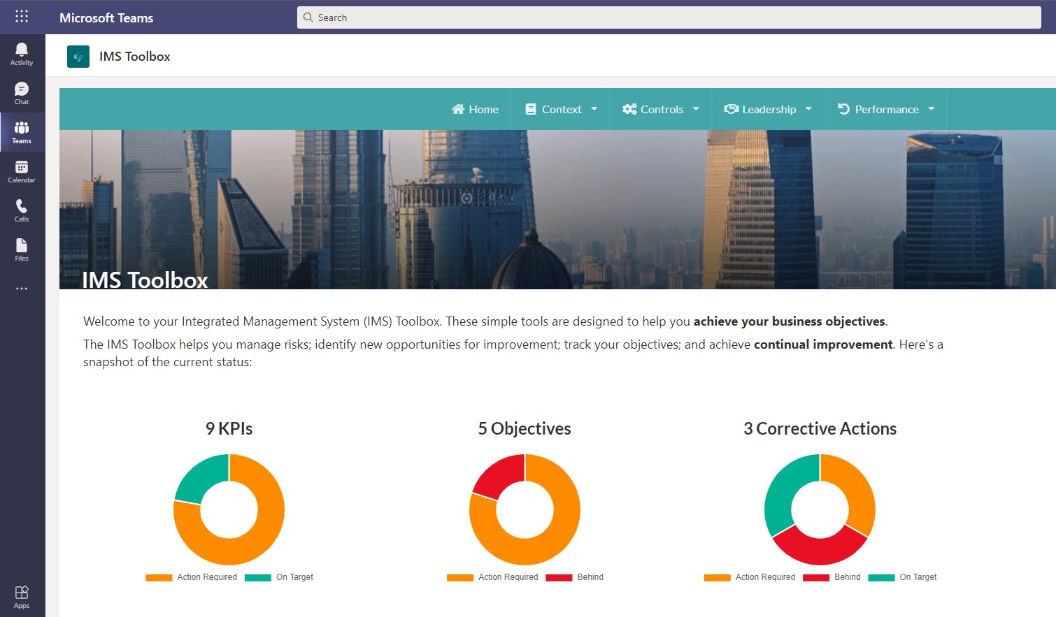 ISOvA IMS Screenshot 1