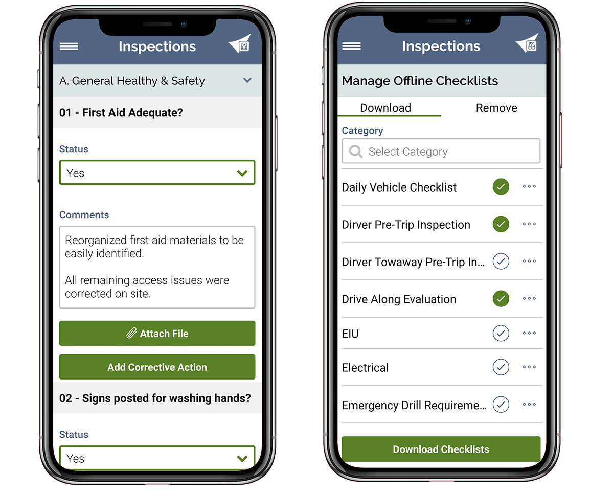 Vector EHS Management Screenshot 2