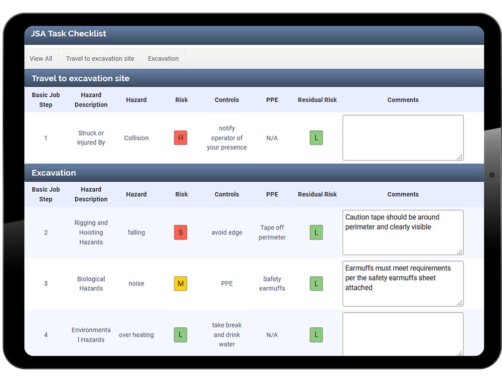 Vector EHS Management Screenshot 4
