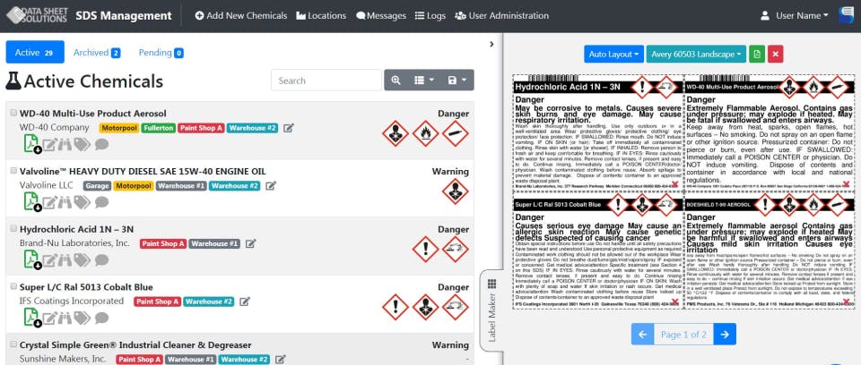 Data Sheet Solutions Screenshot 4