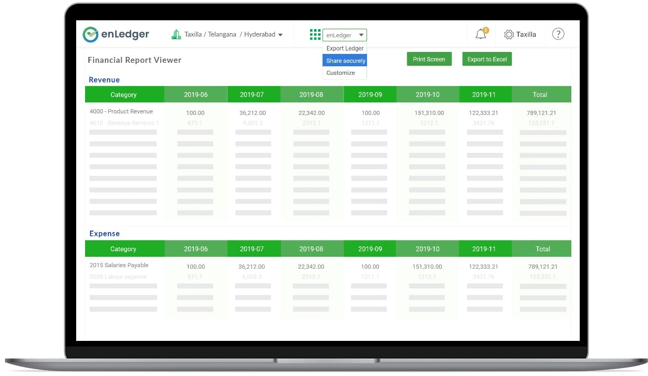 Taxilla Platform Screenshot 2