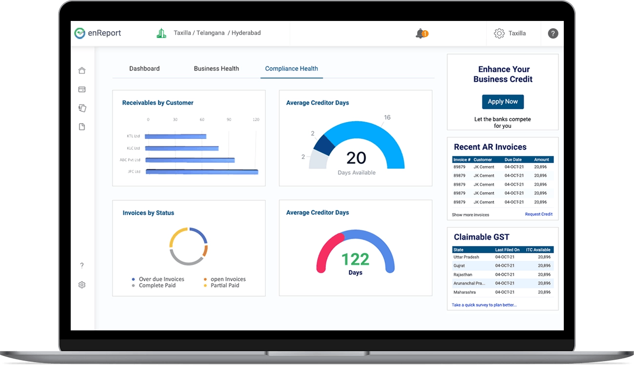 Taxilla Platform Screenshot 3