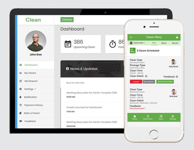 Cleaning Service Software Screenshot 3