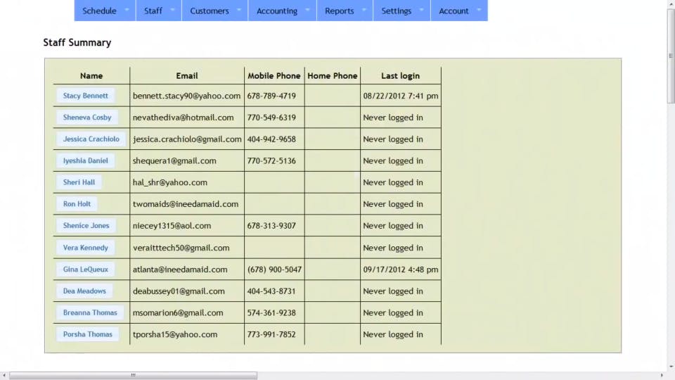Maidplan Screenshot 1