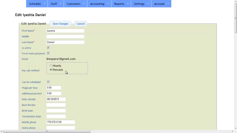 Maidplan Screenshot 2
