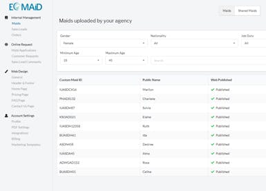 Ecmaid  Screenshot 2