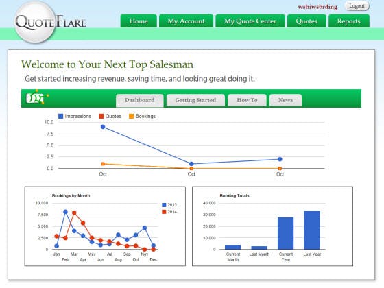 QuoteFlare Screenshot 2