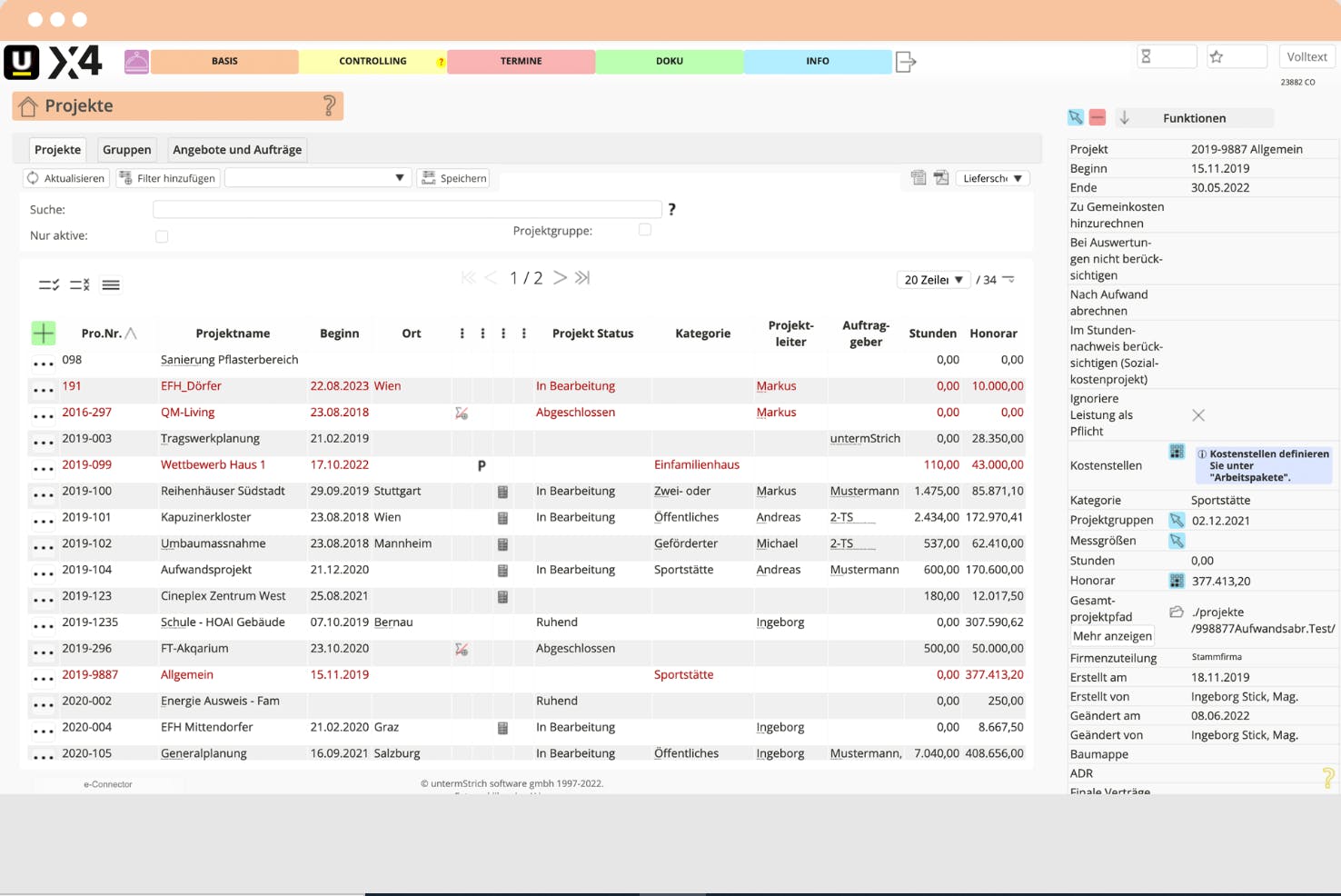untermStrich X4 Screenshot 1