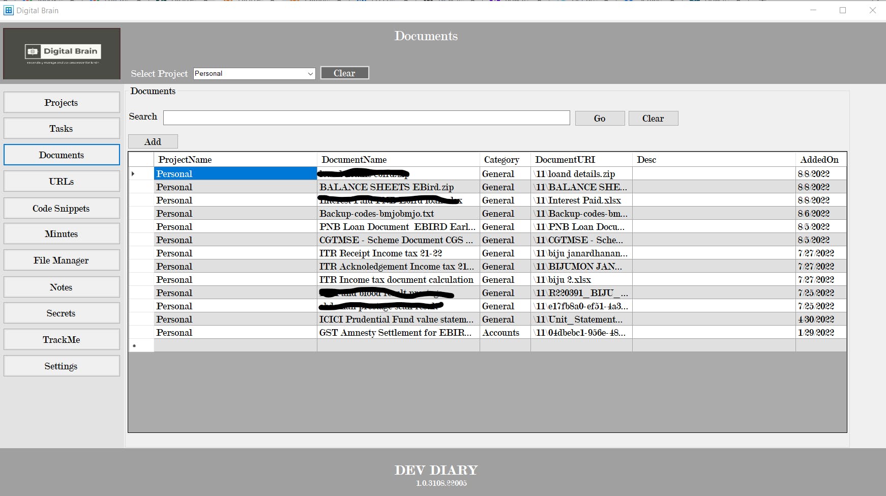 Digital Brain Screenshot 2