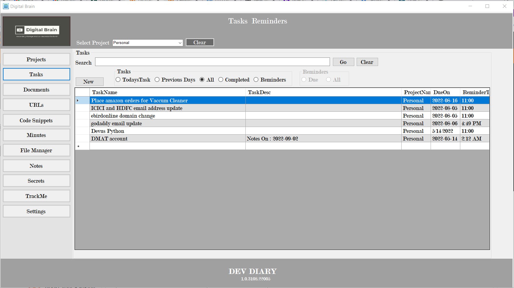 Digital Brain Screenshot 3