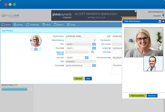 Practice EHR Screenshot 1