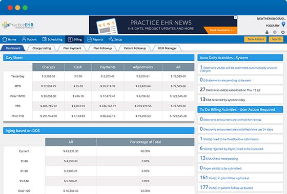 Practice EHR Screenshot 2