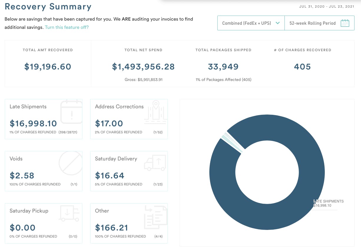 Reveel Shipping Intelligence Platform Screenshot 1