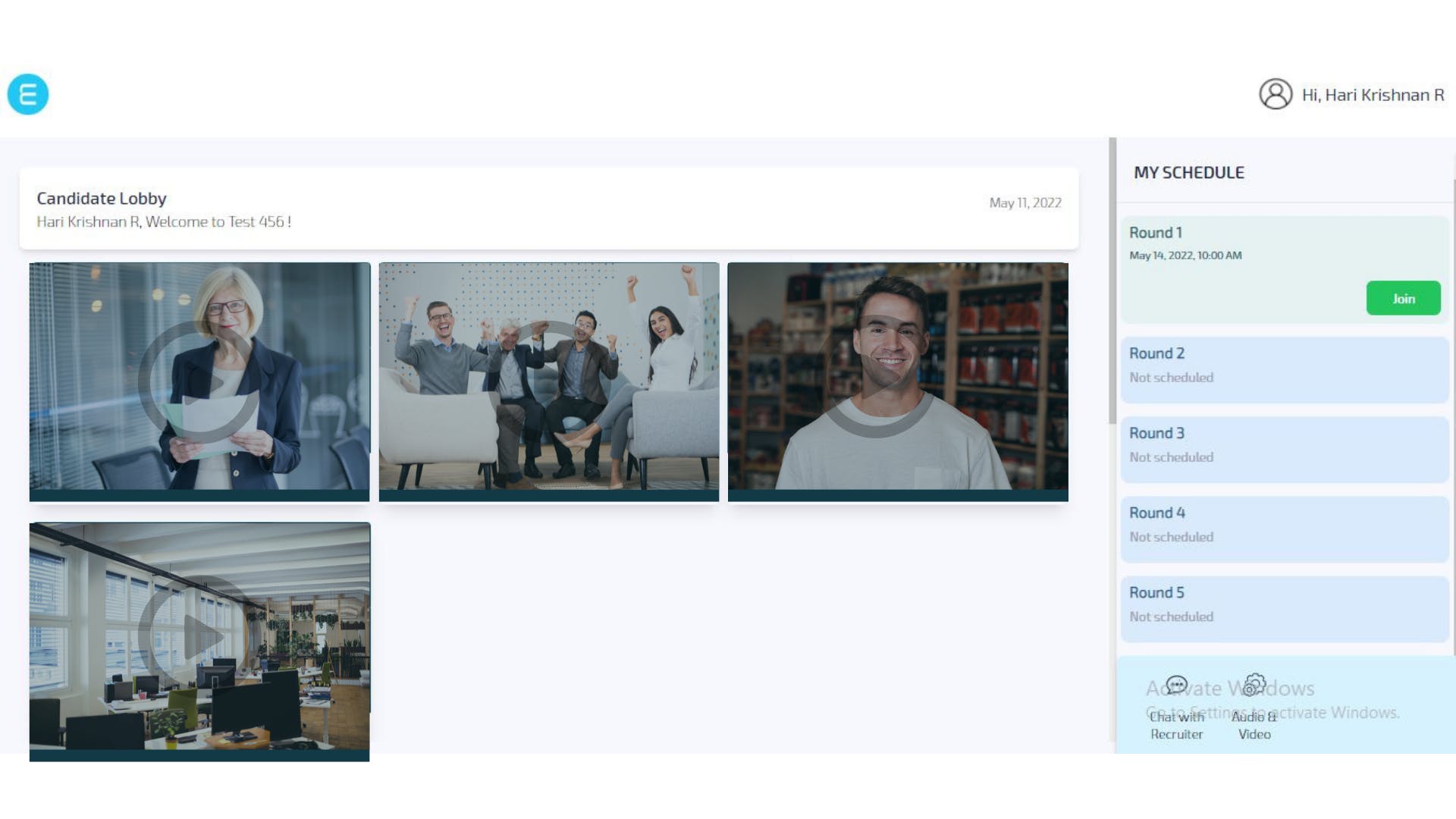Hyreo Virtual Hiring Events Screenshot 4